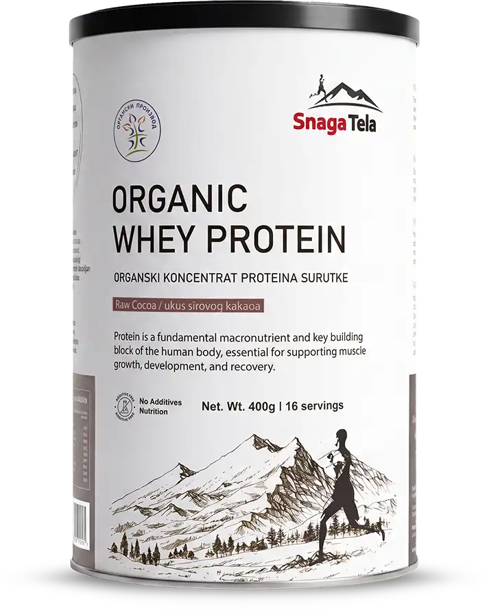 Organic whey protein - Row Cocoa